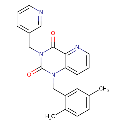 1-[(2,5-dimethylphenyl)methyl]-3-[(pyridin-3-yl)methyl]-1H,2H,3H,4H-pyrido[3,2-d]pyrimidine-2,4-dione