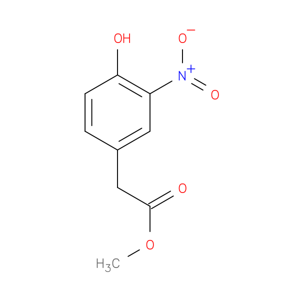 Methyl 2-(4-hydroxy-3-nitrophenyl)acetate