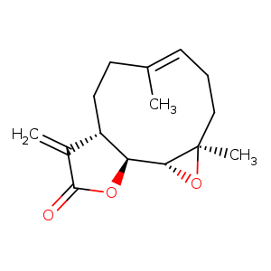 (1aR,4E,7aS,10aS,10bR)-2,3,6,7,7a,8,10a,10b-Octahydro-1a,5-dimethyl-8-methyleneoxireno[9,10]cyclodeca[1,2-b]furan-9(1aH)-one