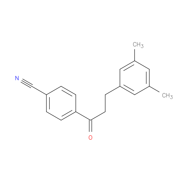 4'-Cyano-3-(3,5-dimethylphenyl)propiophenone