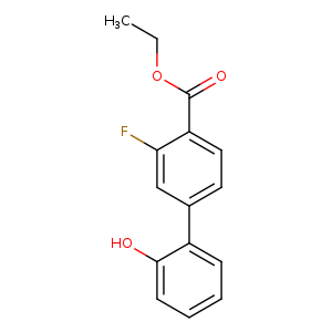 2-[4-(Ethoxycarbonyl)-3-fluorophenyl]phenol
