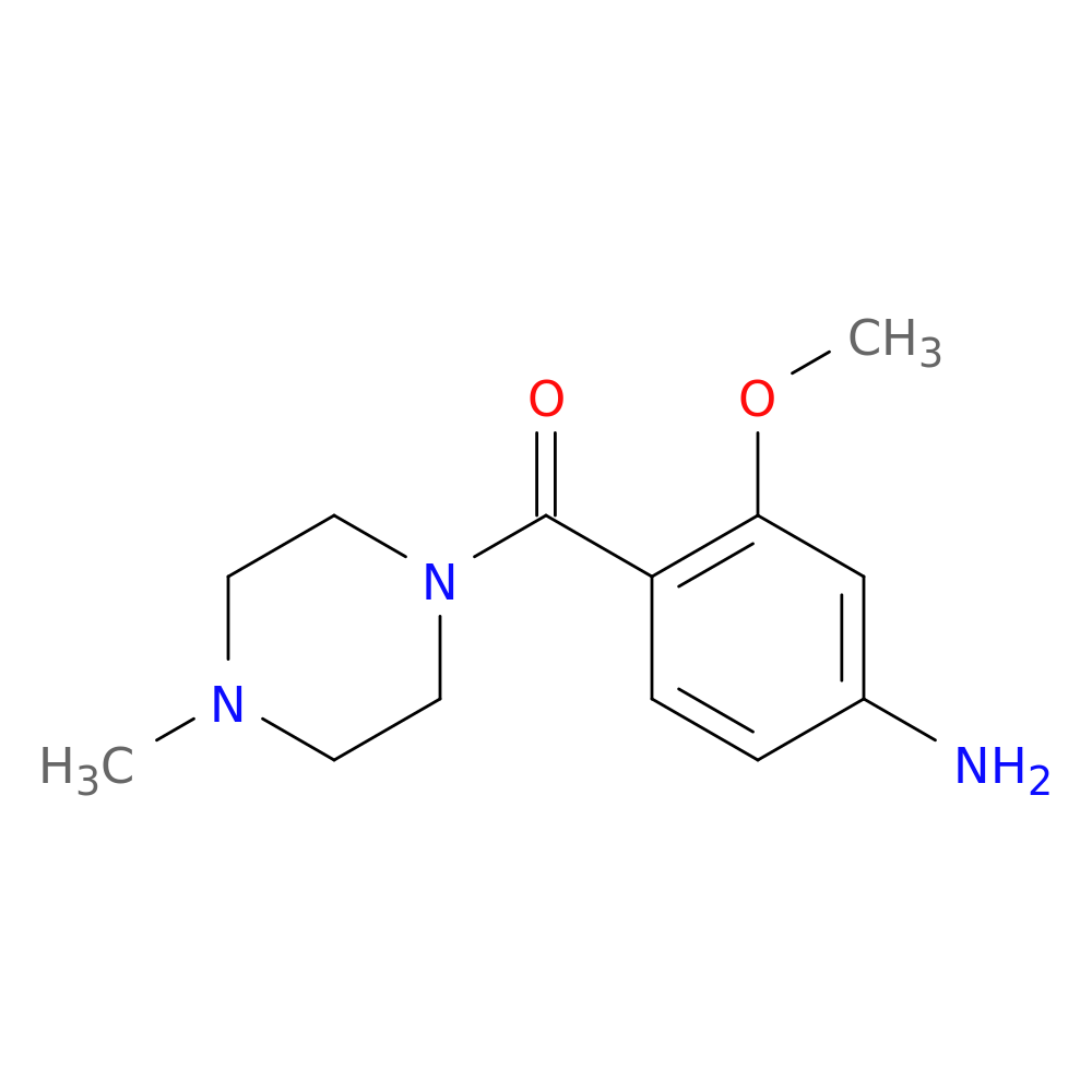 3-Methoxy-4-(4-methylpiperazine-1-carbonyl)aniline