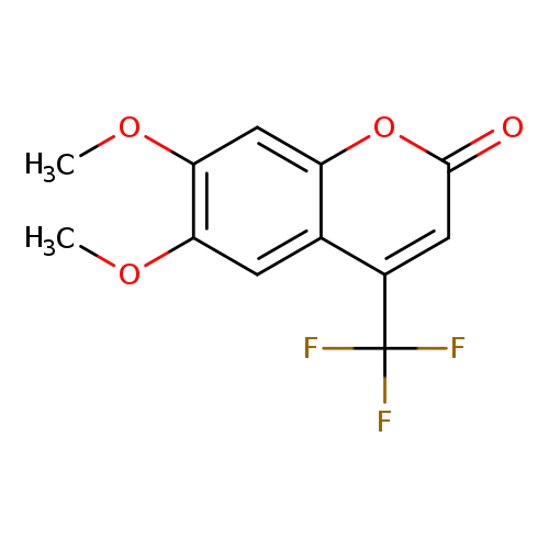6,7-DIMETHOXY-4-(TRIFLUOROMETHYL)COUMARIN