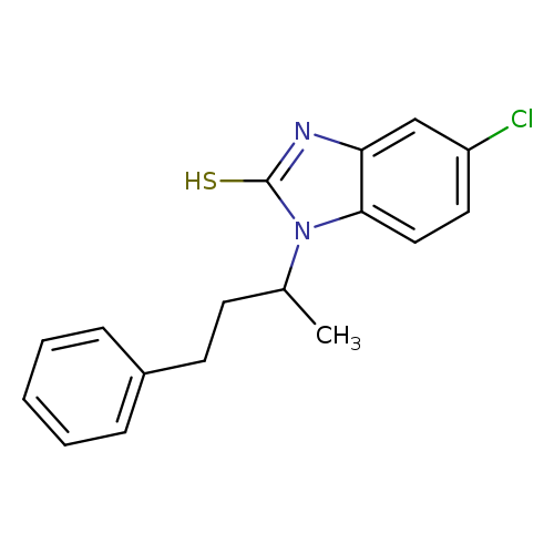 5-Chloro-1-(1-methyl-3-phenylpropyl)-1h-benzimidazole-2-thiol