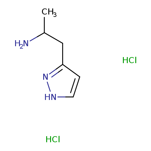 1-(1H-pyrazol-3-yl)propan-2-amine dihydrochloride