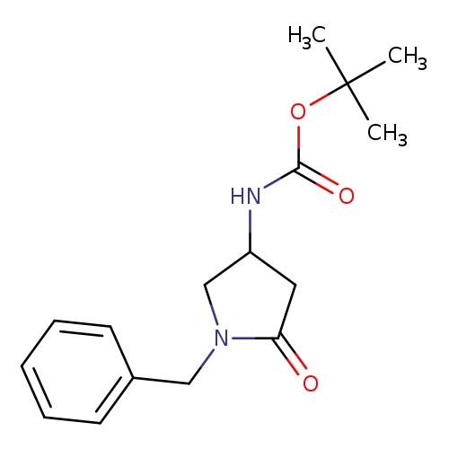 tert-Butyl (1-benzyl-5-oxopyrrolidin-3-yl)carbamate
