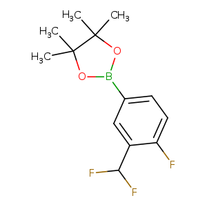 2-(3-(Difluoromethyl)-4-fluorophenyl)-4,4,5,5-tetramethyl-1,3,2-dioxaborolane