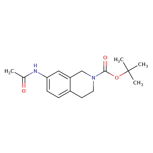 tert-butyl 7-acetamido-1,2,3,4-tetrahydroisoquinoline-2-carboxylate