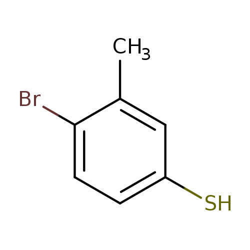 4-Bromo-3-methyl-benzenethiol