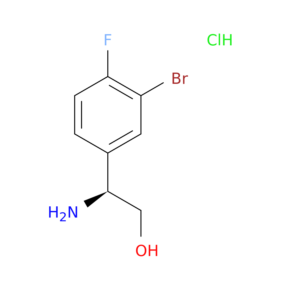 (2S)-2-amino-2-(3-bromo-4-fluorophenyl)ethan-1-ol hydrochloride