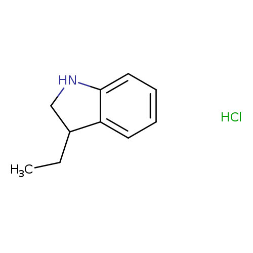 3-ethyl-2,3-dihydro-1H-indole hydrochloride