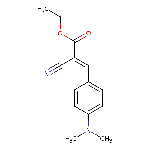 2-Propenoic acid, 2-cyano-3-[4-(dimethylamino)phenyl]-, ethyl ester,(2E)-
