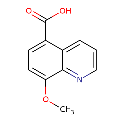 5-Quinolinecarboxylic acid, 8-methoxy-