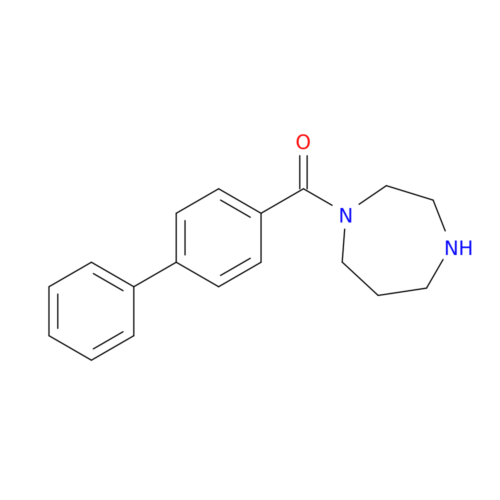 1-{[1,1'-biphenyl]-4-carbonyl}-1,4-diazepane