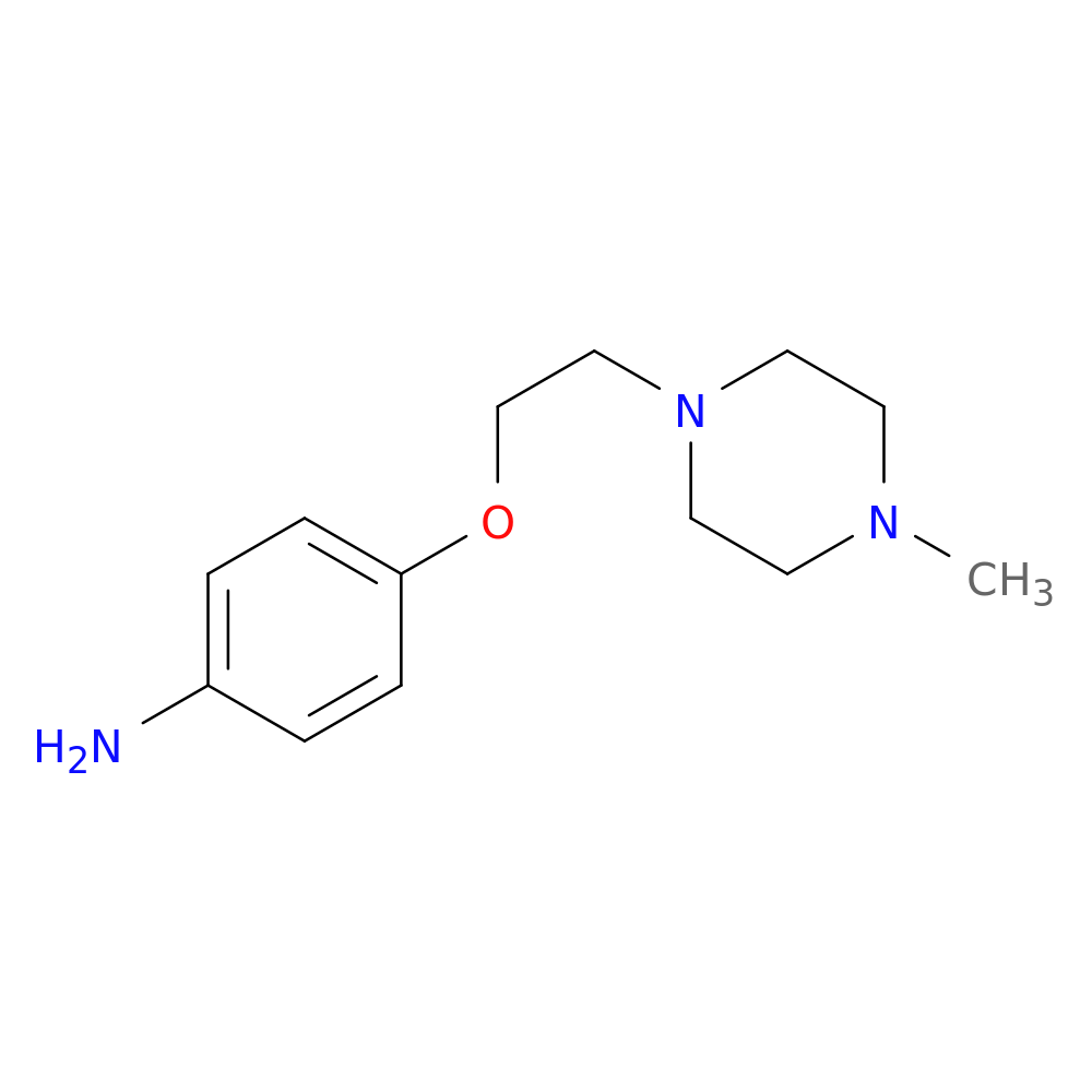 4-[2-(4-Methylpiperazin-1-yl)ethoxy]aniline
