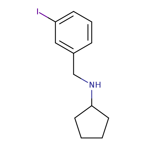 N-[(3-Iodophenyl)methyl]cyclopentanamine