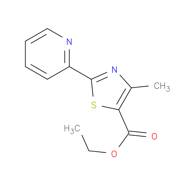 Ethyl 4-methyl-2-(pyridin-2-yl)thiazole-5-carboxylate