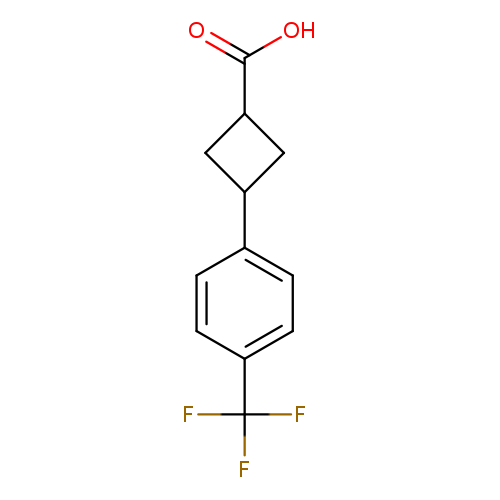 3-[4-(trifluoromethyl)phenyl]cyclobutane-1-carboxylic acid