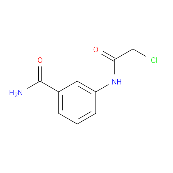 3-(2-chloroacetamido)benzamide