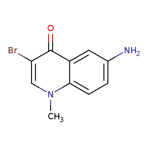 6-amino-3-bromo-1-methyl-1,4-dihydroquinolin-4-one