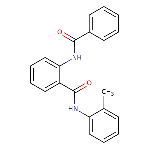 2-(benzoylamino)-N-(2-methylphenyl)benzamide