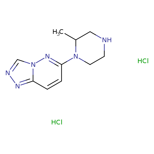 2-methyl-1-{[1,2,4]triazolo[4,3-b]pyridazin-6-yl}piperazinedihydrochloride