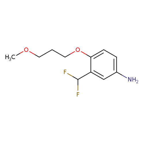 3-(Difluoromethyl)-4-(3-methoxypropoxy)aniline