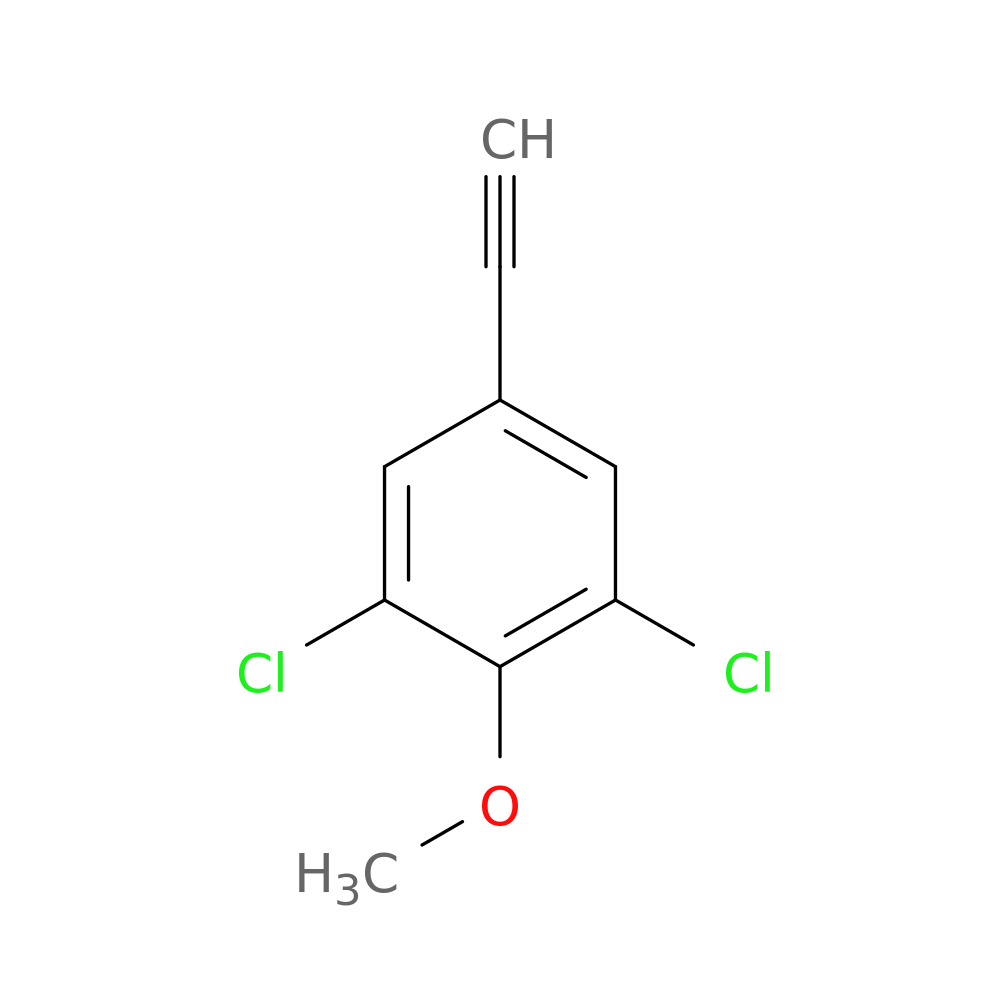 1,3-dichloro-5-ethynyl-2-methoxybenzene