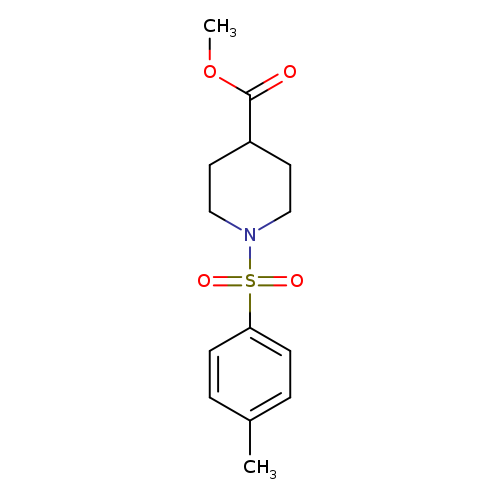 Methyl 1-[(4-methylbenzene)sulfonyl]piperidine-4-carboxylate