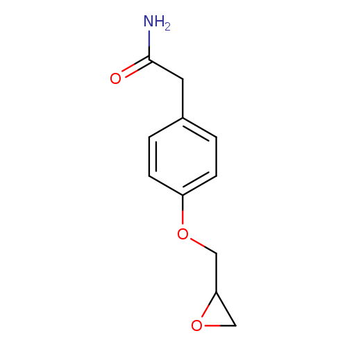 Benzeneacetamide, 4-(2-oxiranylmethoxy)-