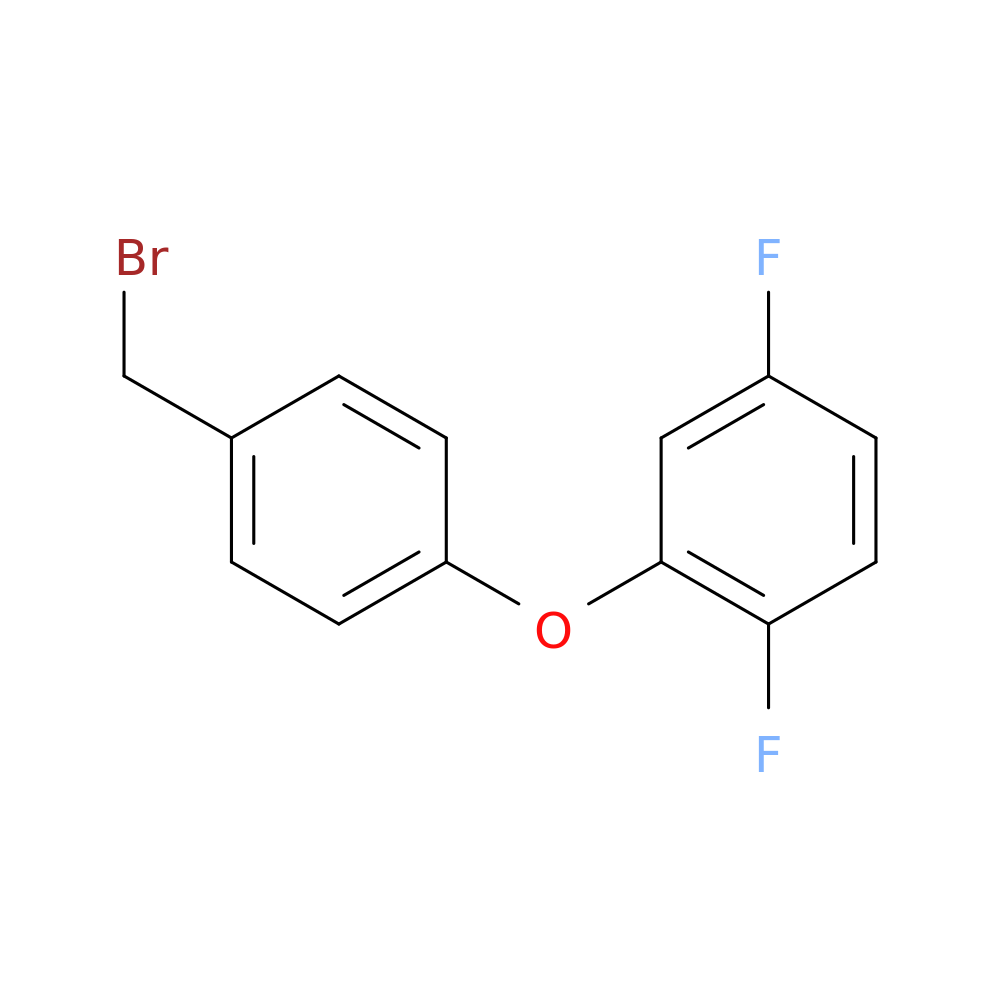 2-[4-(bromomethyl)phenoxy]-1,4-difluorobenzene