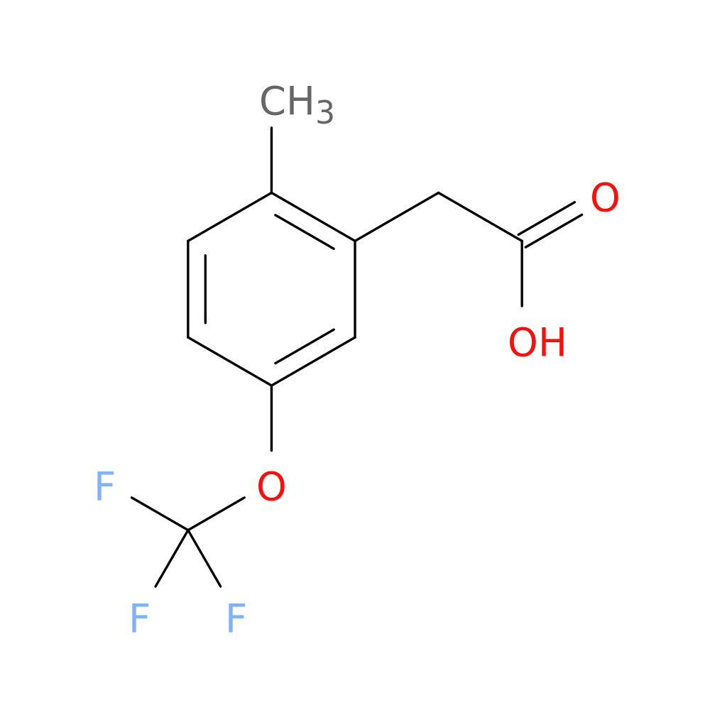 2-(2-Methyl-5-(trifluoromethoxy)phenyl)acetic acid