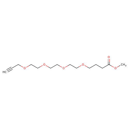 Propargyl-peg4-(ch2)3-methyl ester