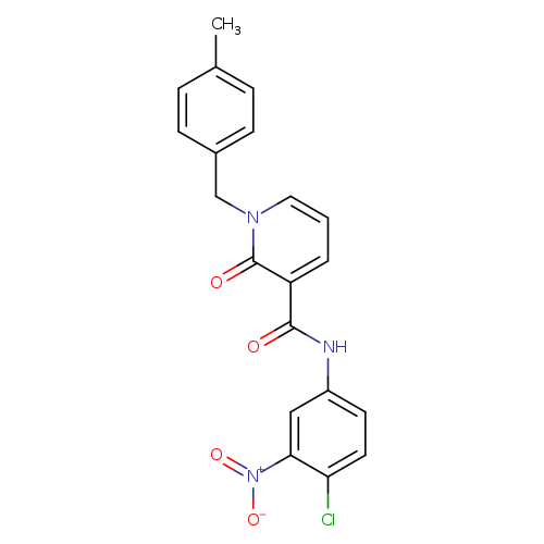 N-(4-chloro-3-nitrophenyl)-1-[(4-methylphenyl)methyl]-2-oxo-1,2-dihydropyridine-3-carboxamide