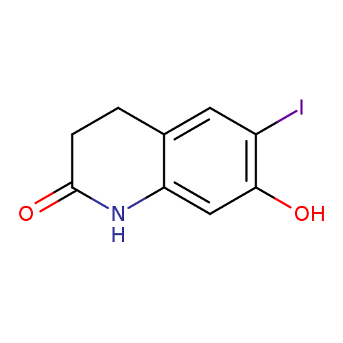 7-Hydroxy-6-iodo-3,4-dihydroquinolin-2(1H)-one