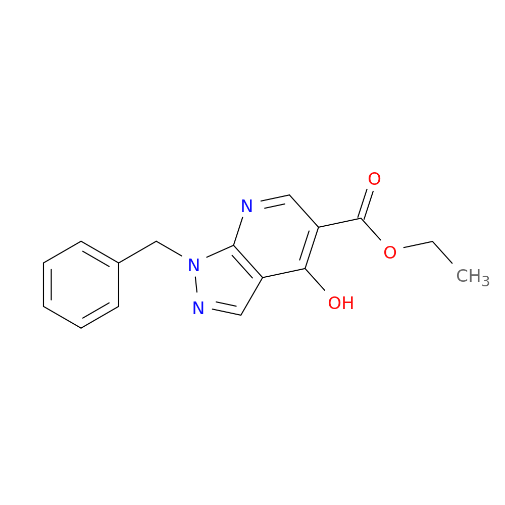Ethyl 1-Benzyl-4-Hydroxy-1H-Pyrazolo[3,4-B]Pyridine-5-Carboxylate