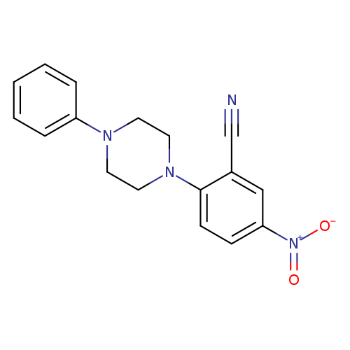 5-Nitro-2-(4-phenylpiperazin-1-yl)benzonitrile