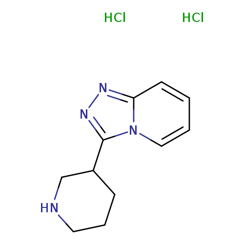 3-{[1,2,4]triazolo[4,3-a]pyridin-3-yl}piperidine dihydrochloride
