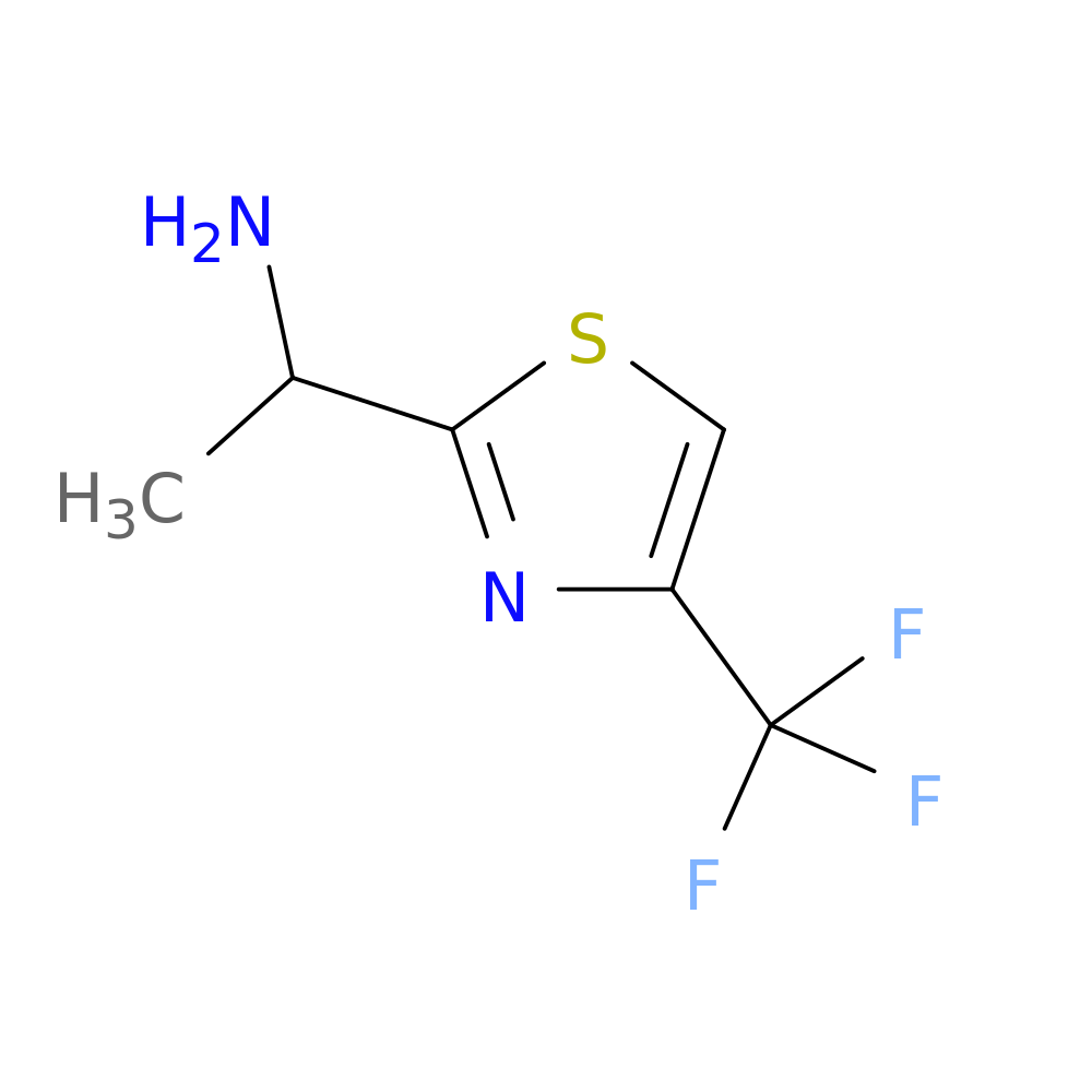 1-[4-(trifluoromethyl)-1,3-thiazol-2-yl]ethan-1-amine