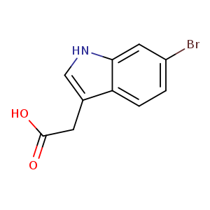 1H-Indole-3-aceticacid,6-bromo-(9CI)