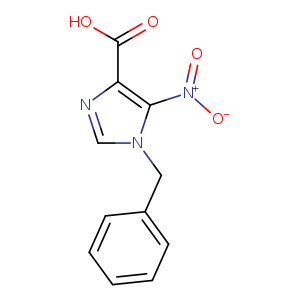 5-Nitro-1-(phenylmethyl)-1h-imidazole-4-carboxylic acid
