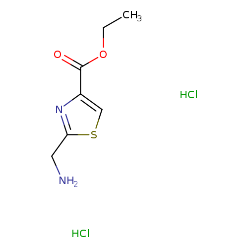 2-Aminomethyl-thiazole-4-carboxylic acid ethyl ester dihydrochloride