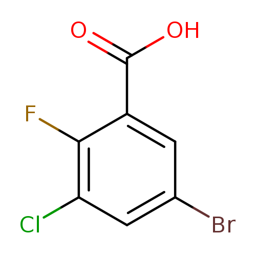5-Bromo-3-chloro-2-fluorobenzoic acid