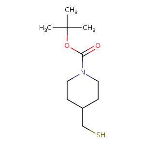 tert-butyl 4-(mercaptomethyl)piperidine-1-carboxylate