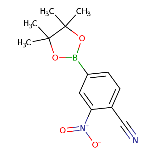 2-Nitro-4-(tetramethyl-1,3,2-dioxaborolan-2-yl)benzonitrile