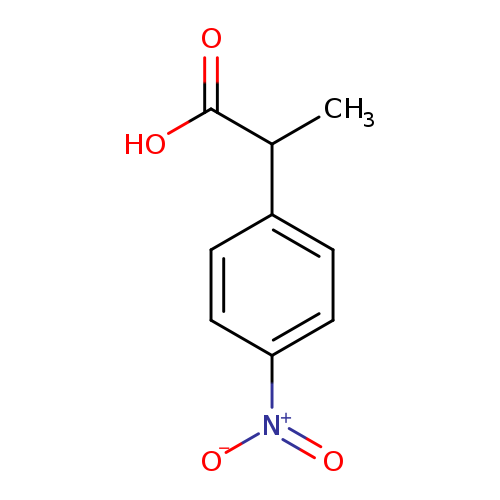 Benzeneacetic acid, α-methyl-4-nitro-