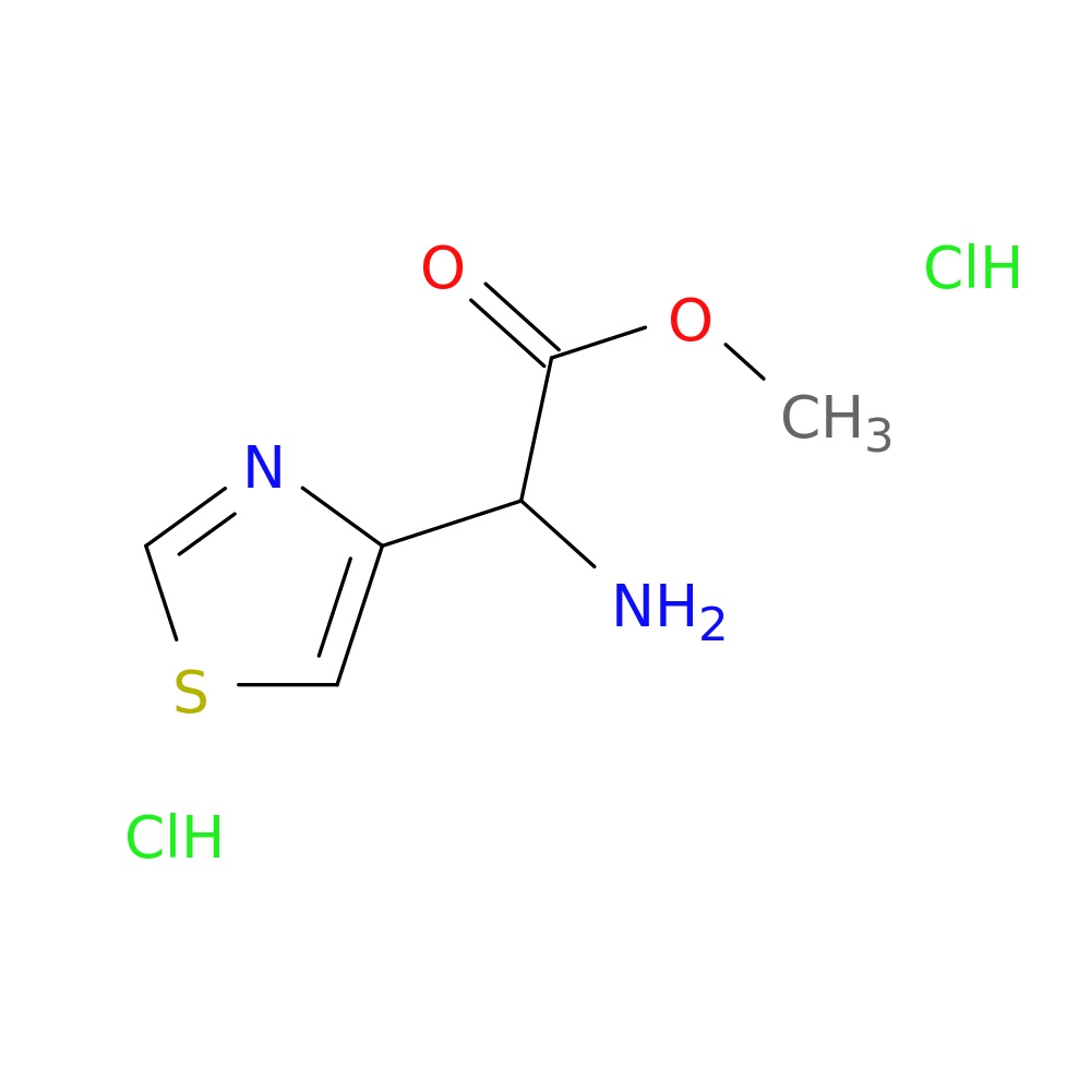 methyl 2-amino-2-(1,3-thiazol-4-yl)acetate dihydrochloride