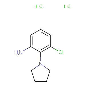 [3-chloro-2-(1-pyrrolidinyl)phenyl]amine dihydrochloride