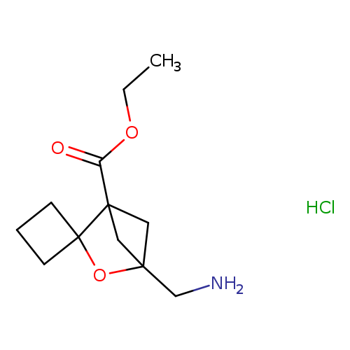 ethyl 4-(aminomethyl)-3-oxaspiro[bicyclo[2.1.1]hexane-2,1'-cyclobutane]-1-carboxylate hydrochloride