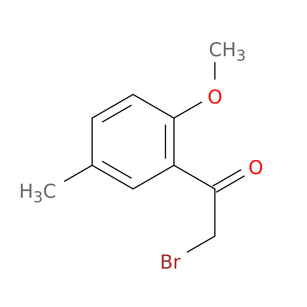2-bromo-1-(2-methoxy-5-methylphenyl)ethan-1-one